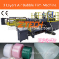 PE 3 layers extrusion PE air bubble film machine